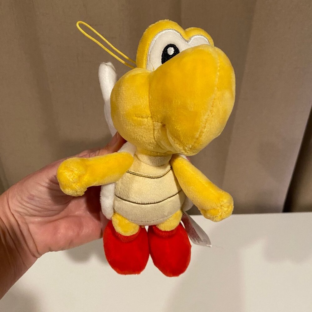 Super Mario Bros. Joppa Paratroopa Plush 8" Turtle with Wings